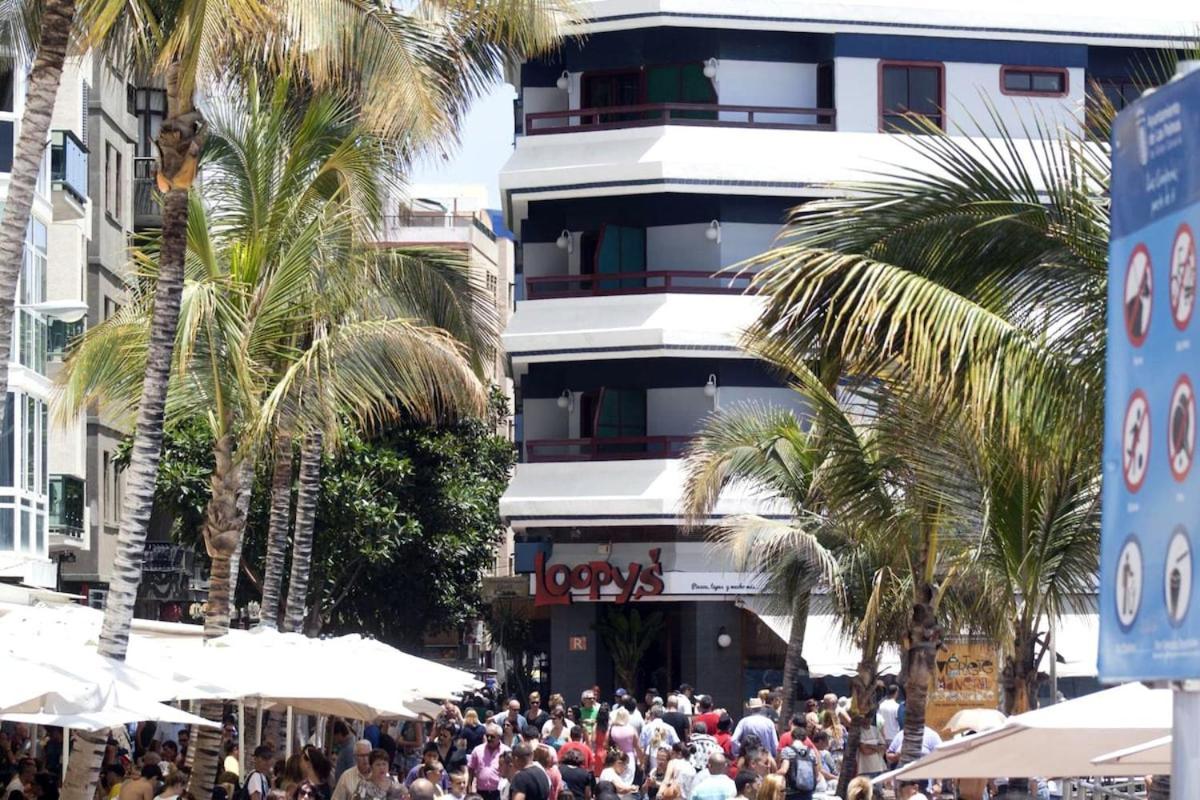 Apartamento Con Balcon En La Playa De Las Canteras Las Palmas de Gran Canaria Exterior foto