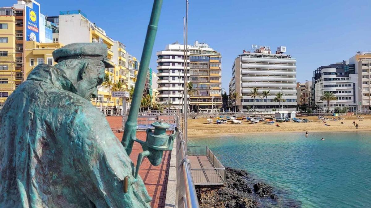 Apartamento Con Balcon En La Playa De Las Canteras Las Palmas de Gran Canaria Exterior foto